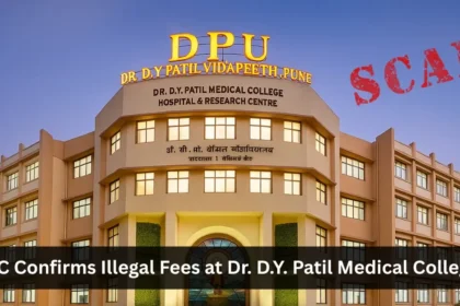 D.Y. Patil Medical College Exposed NMC Confirms Illegal Fees.